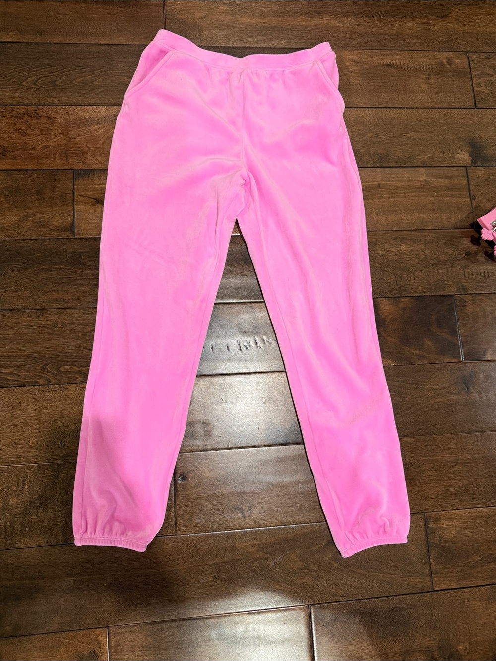 Lilly Pulitzer Bright Pink Fleece Joggers - Kids